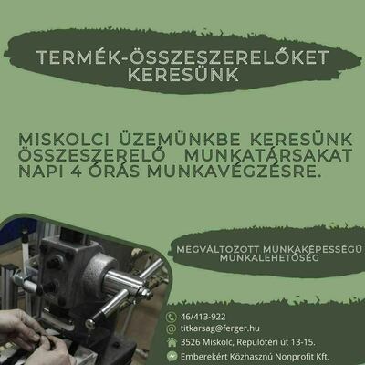 Termék-összeszerelő